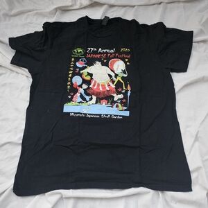 2023 Japanese Fall Festival White Local Event Heritage T-Shirt Large  Graphic